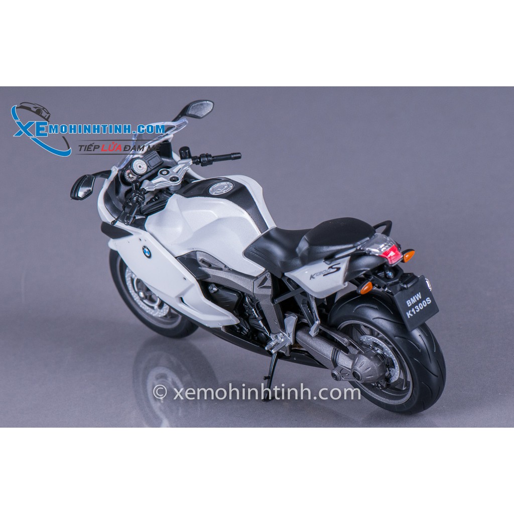 Xe Mô Hình Bmw K1300S 1:10 Welly ( Trắng )