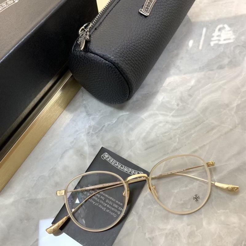 Kính mắt chrome hearts Bone prone IV cao cấp đầy đủ phụ kiện