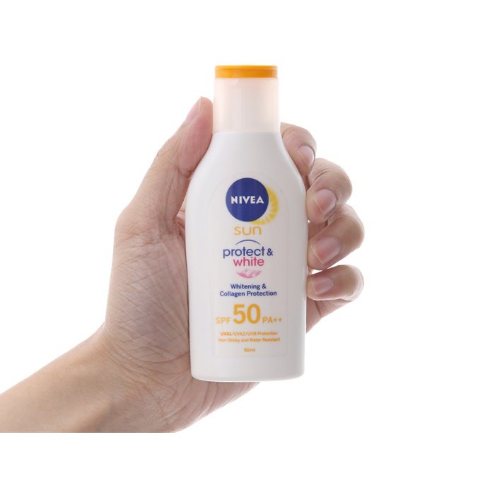 sữa chống nắng và dưỡng trắng da toàn thân Nivea SPF50+ PA++ (50ml)