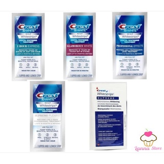 Miếng dán trắng răng Crest 3D White - Mỹ (Professional Effects/ Supreme Flexfit/ Glamorous