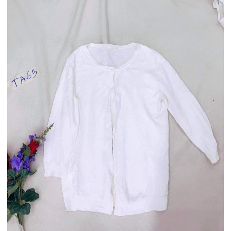 Áo khoác Thun Len cardigan. TA63