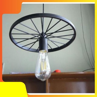 Đèn thả, đèn thả hình bánh xe đơn