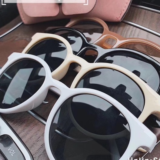 Kính ulzzang gọng tròn Nam Nữ Hàn Quốc Xì Tin
