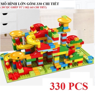 [New New] Xếp Hình Lego🌹Bộ Xếp Hình Lego Lắp Ghép Thả Bi [165 Chi Tiết] - TTH