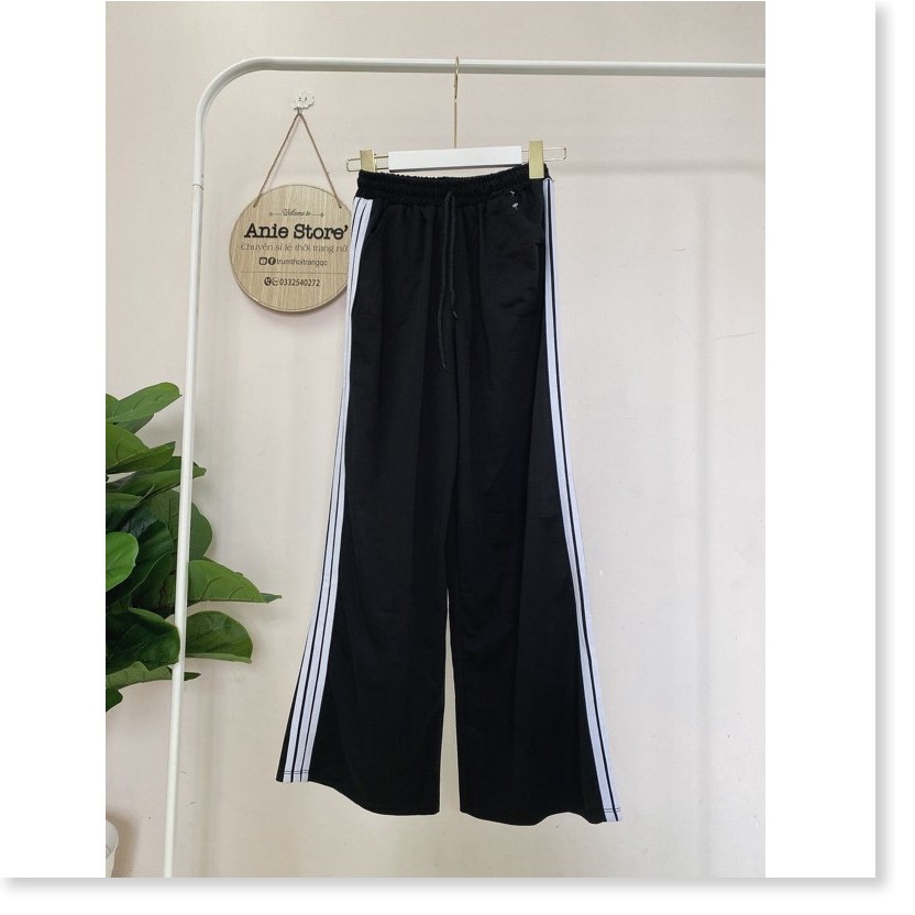 Quần Culottes 3 Sọc Ống Rộng 🦋 Quần Suông Unisex Nam Nữ Siêu Đẹp 🦋