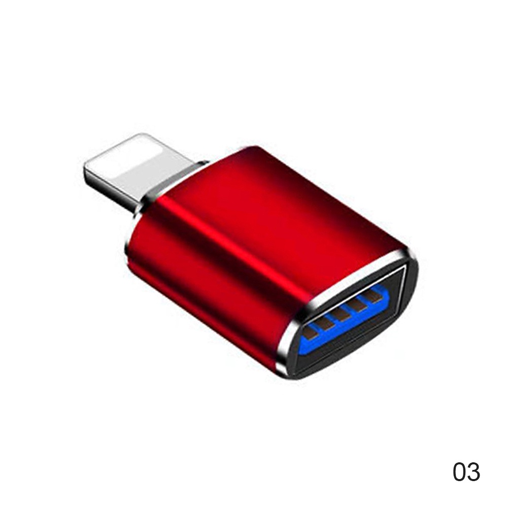 Lightning to USB OTG Camera Adapter USB 3.0 Female Connector for iPhone to USB Data USB Disk | BigBuy360 - bigbuy360.vn