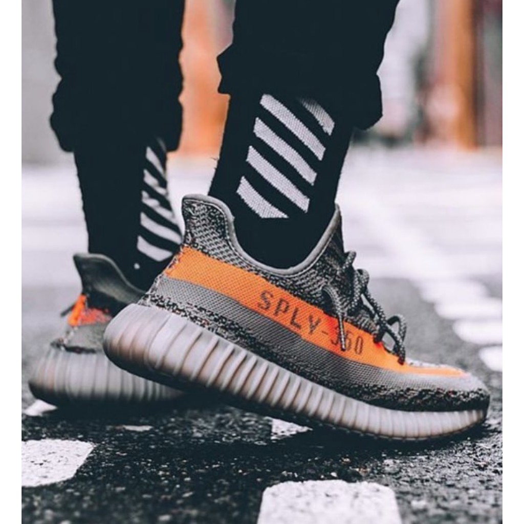 Tất Off-White Diagonal Stripe Socks