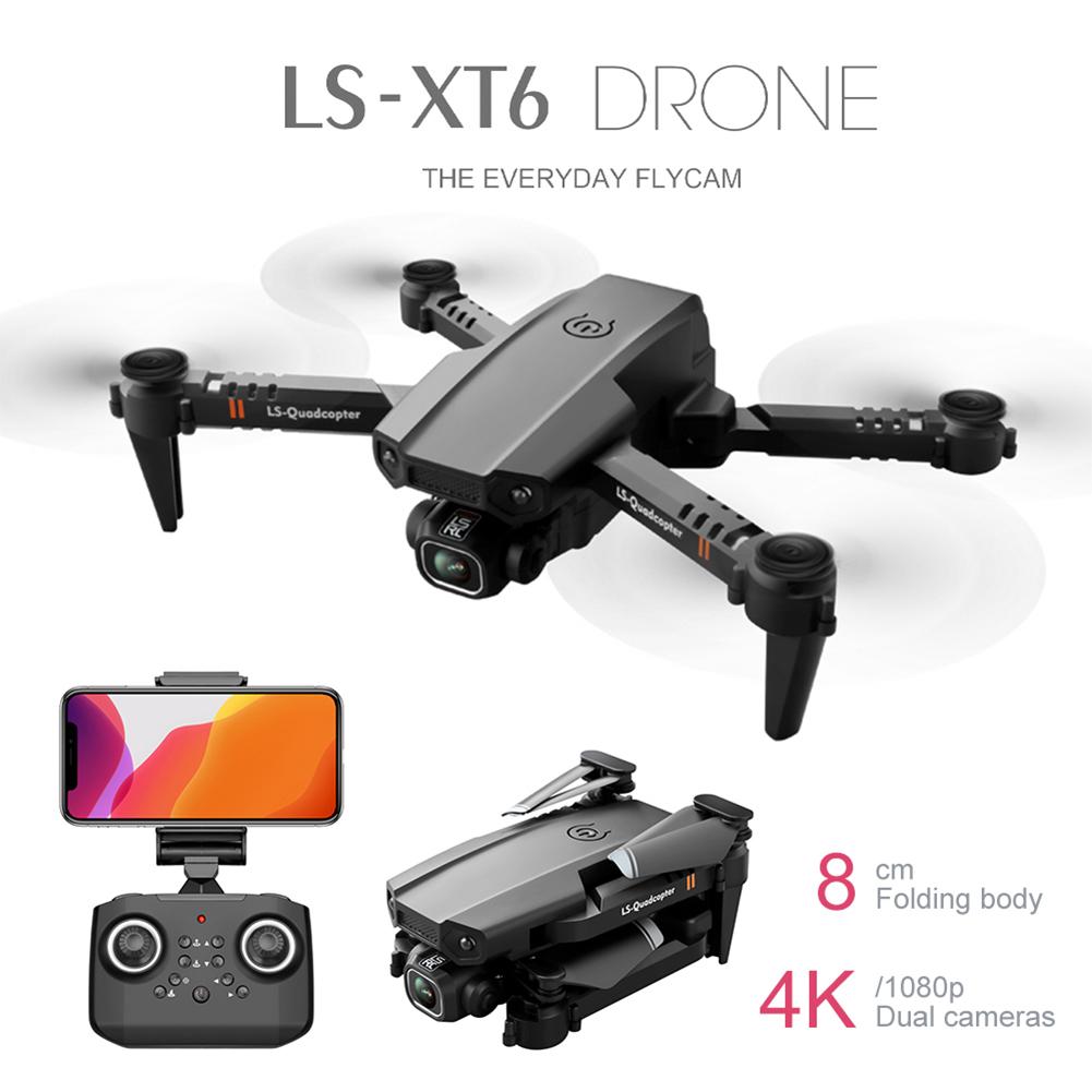 RC Drone 4K HD FPV Máy ảnh kép góc rộng HD chuyên nghiệp 4K Hight Hold Giữ nguyên RC Quadcopter có thể gập lại