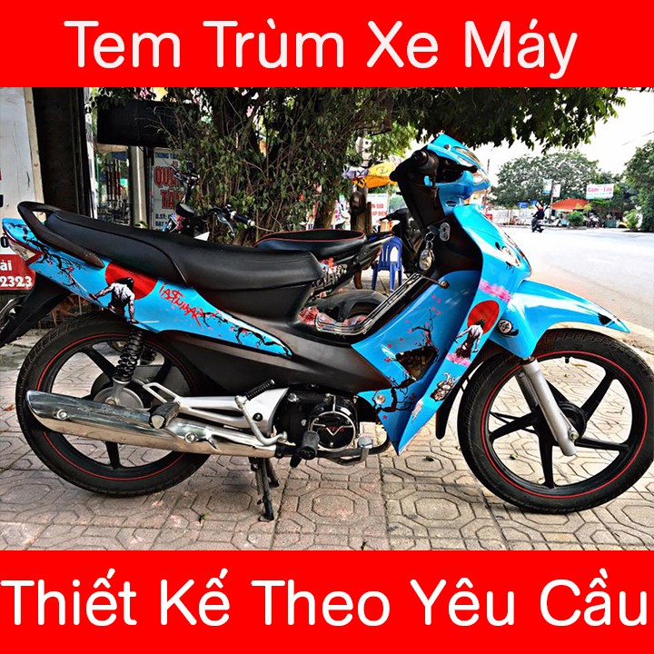 Tem Trùm Wave Samurai Xanh Ngọc