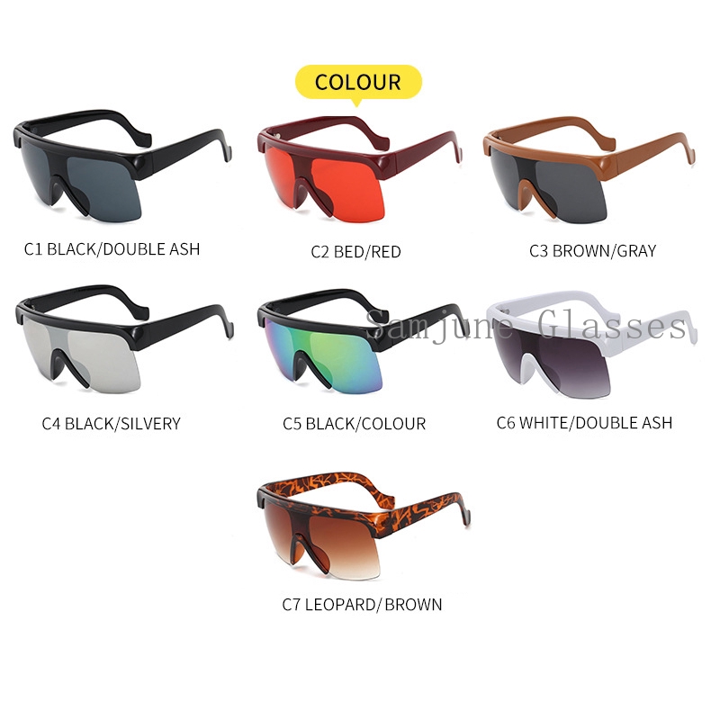 Kính mát SAMJUNE gọng cỡ lớn phong cách thời trang cá tính sang trọng dành cho cả nam và nữ