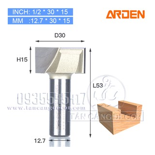 Mũi Router Lấy Nền Arden Cốt 12.7 mm