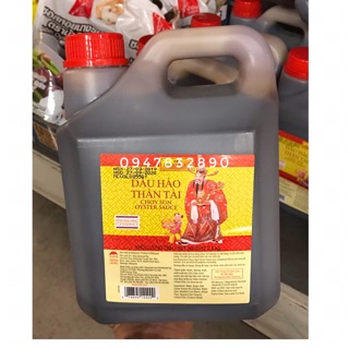 Dầu hào thần tài can 2,5kg  nhập khẩu Malaysia