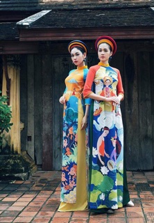 Vải áo dài Hoàng Yến,chất liệu lụa cao cấp
