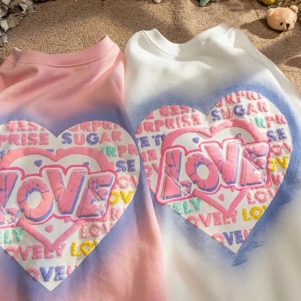 NRVP Áo Thun Nữ Dài Tay Cổ Tròn Thời Trang Hàn