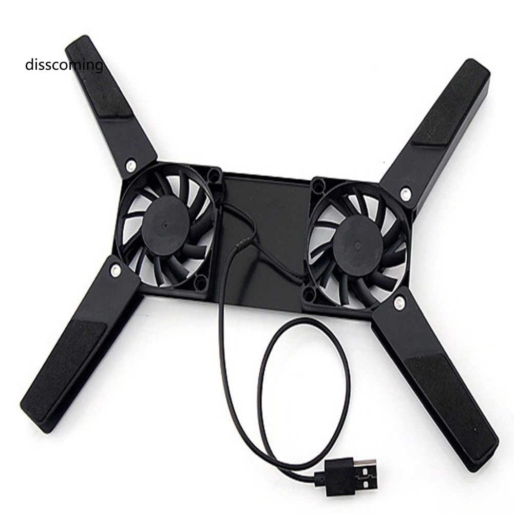 Quạt Tản Nhiệt Kép Cổng USB Yên Tĩnh Cho PC Laptop