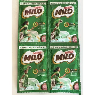 Sữa bột Nestle milo gói ( 10 gói x 22g), bán lẻ từ 1 gói, mua nhiều giảm sốc
