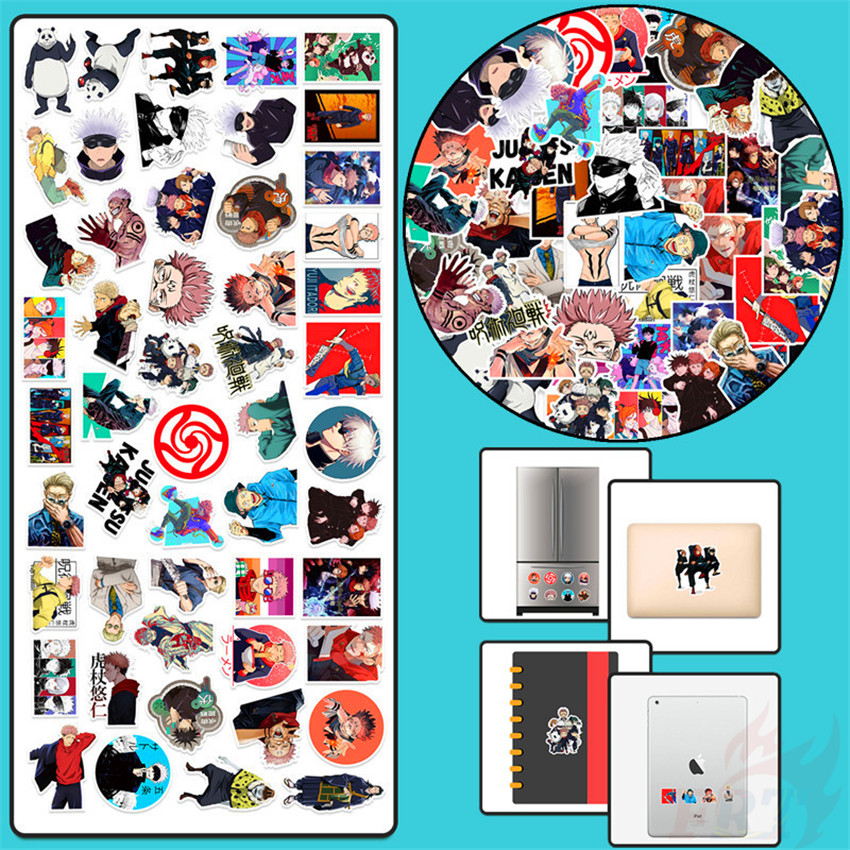 ❉ Jujutsu Kaisen - Series 07 Anime Yuji Itadori Stickers ❉ 50Pcs/Set Waterproof DIY Fashion Decals Doodle Stickers