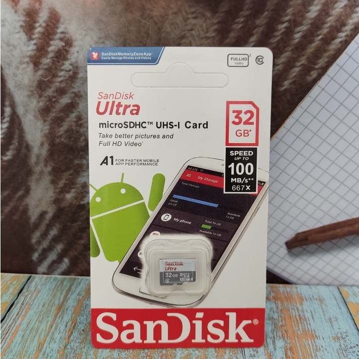Thẻ nhớ sandisk 32GB/64GB dùng điện thoại,máy ảnh,camera - Thẻ nhớ tốc độ cao -BH 5 năm