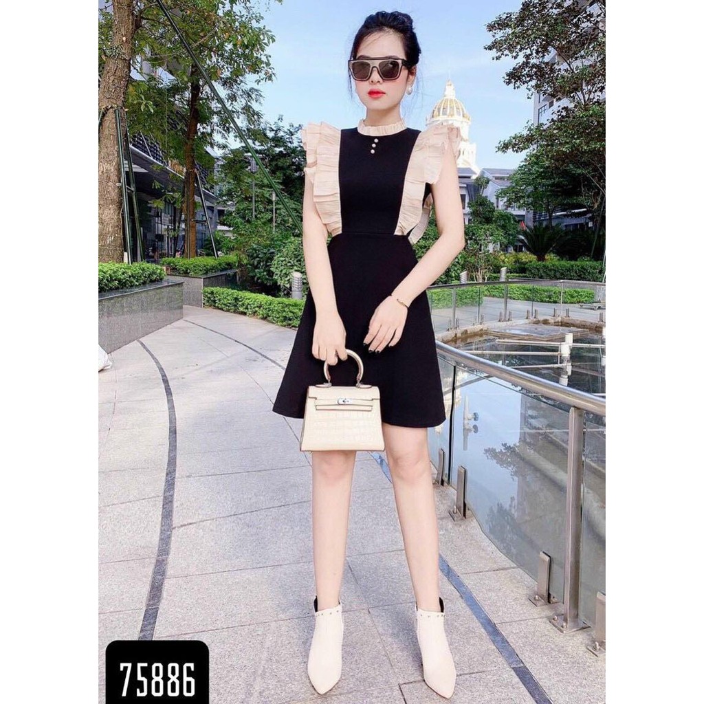 ĐẦM XÒE DỰ TIỆC PHỐI VOAN CỔ BÈO DỄ THƯƠNG-D08