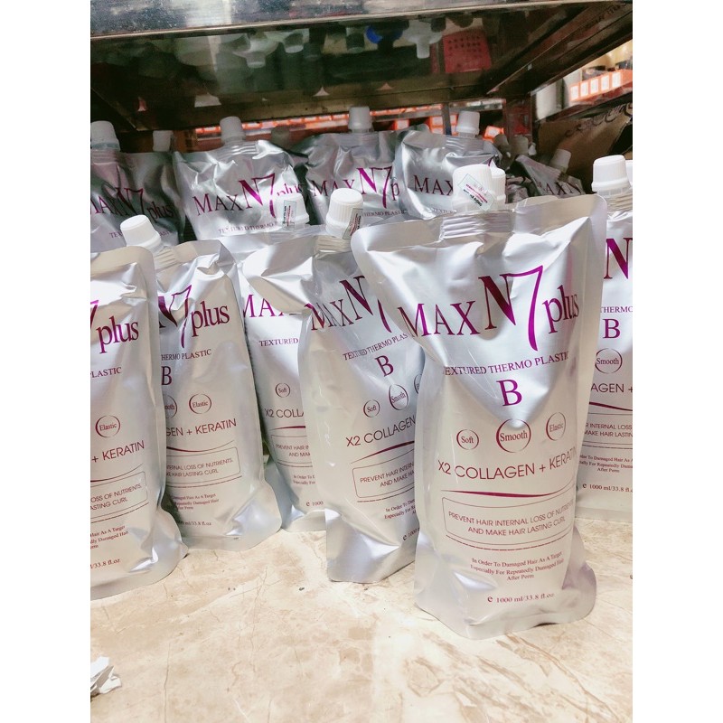 Thuốc uốn No7 số 1 (Uốn + ép) 1000ml