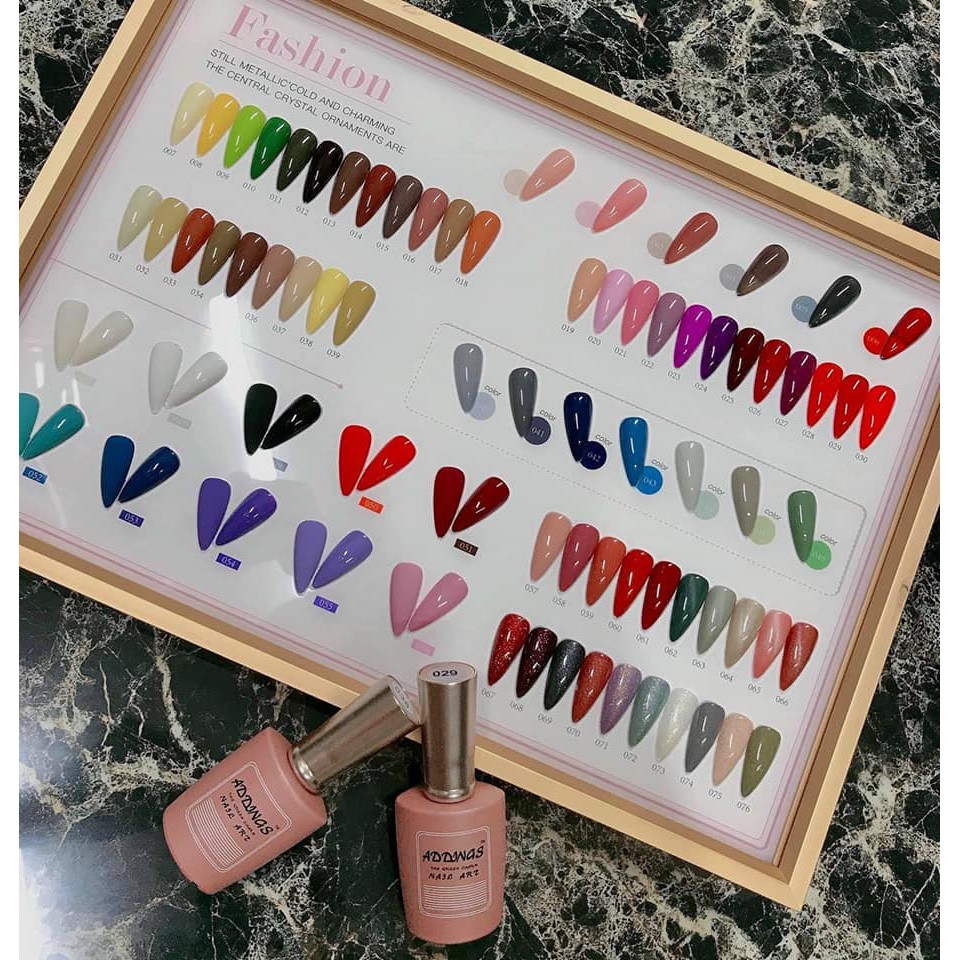 Sơn gel bảng 76 màu