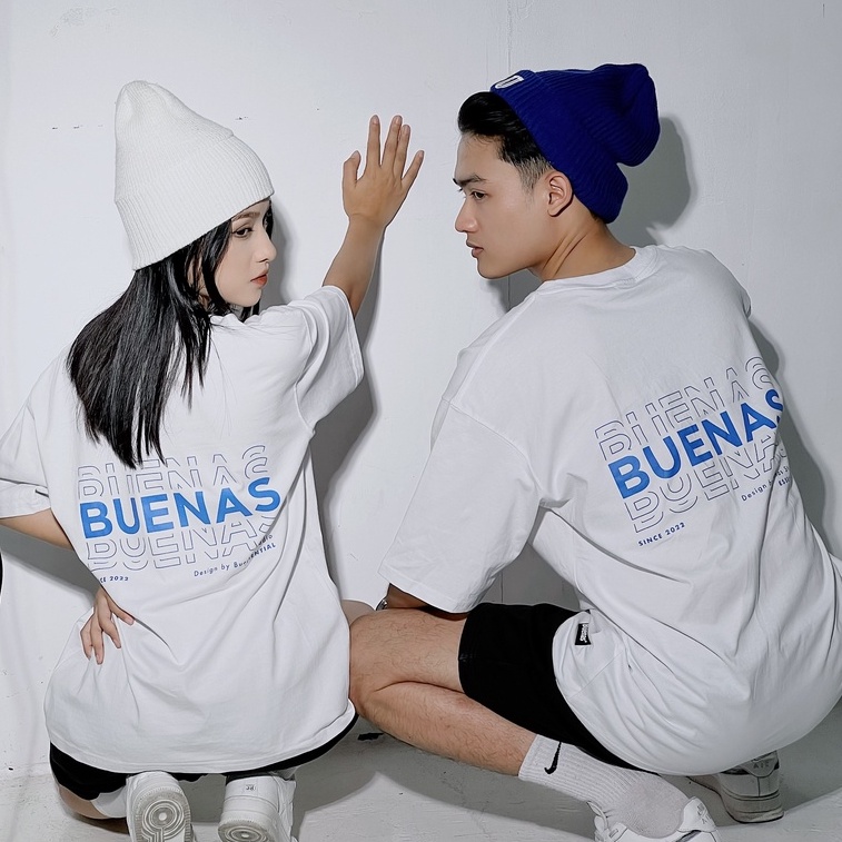 Áo thun local brand tay lỡ form oversize unisex cho nam nữ BUENAS - SWT71