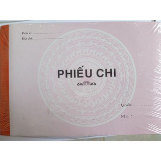 PHIẾU CHI 2 LIÊN GIẤY CACBON 13X19 - 100