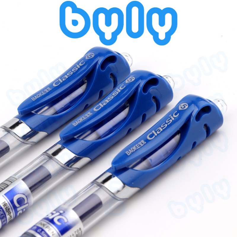 Bút gel bấm ngòi 0.5mm BAOKE Classic A35 - ByLy Store