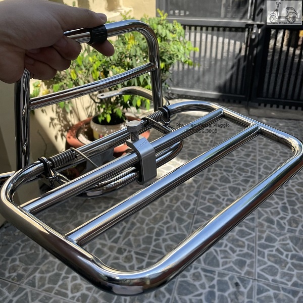 Khóa Kẹp Baga Cho Vespa Full CNC nhôm nguyên khối cao cấp