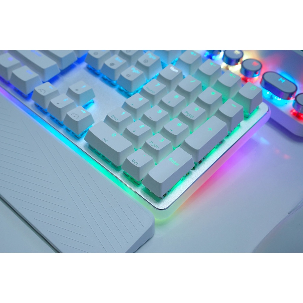 BÀN PHÍM CƠ GAMING ROYAL KLUDGE RK918 PRO PHIÊN BẢN 2021 LED RGB KÈM KÊ TAY