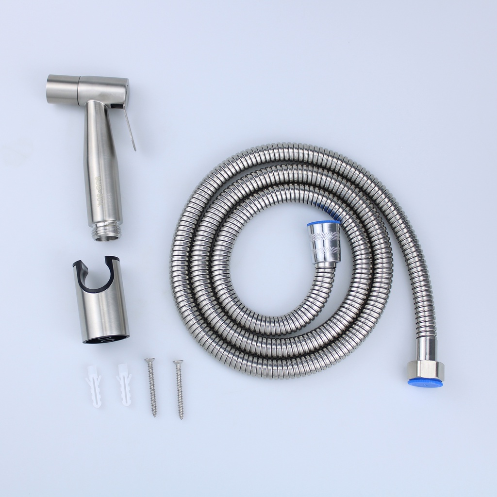 Xinkunlong Vòi xịt nhà vệ sinh Inox 304 Vòi vệ sinh tăng áp nhà vệ sinh vệ sinh tăng áp Bộ vòi xịt vệ sinh