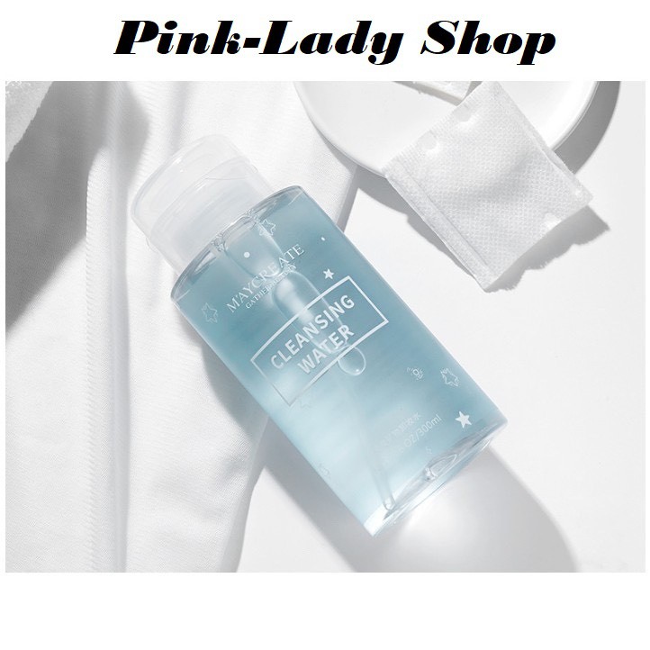 Nước Tẩy Trang Làm Sạch Sâu Maycreate 300ml/Chai Nắp Thế Hệ Mới