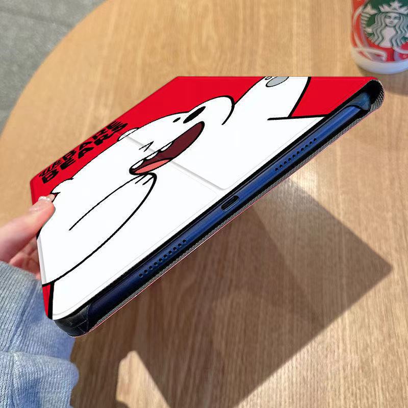 Ốp Máy Tính Bảng Hình Gấu Mập Cho ipad air 9.7inch ipad mini 123456 Ốp Máy Tính Bảng 7.9inch 8.3inch 10.2inch 11inch Dành Cho ipad