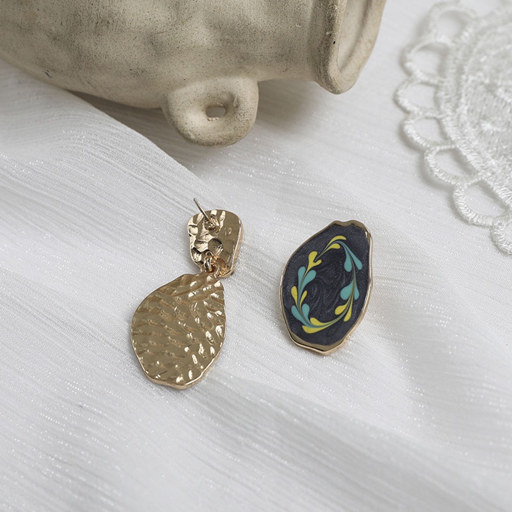 Khuyên Tai Bạc S925 Hình Vòng Hoa Phong Cách Retro Cá Tính