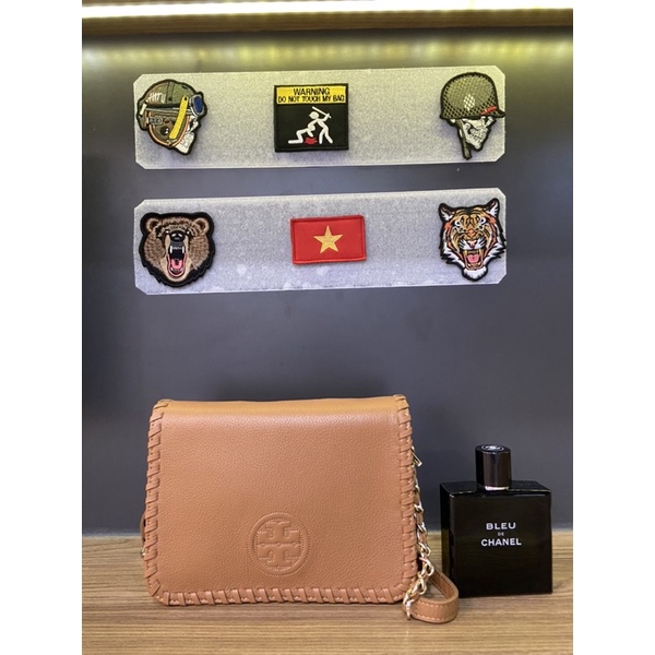 Túi si da thật Tory Burch