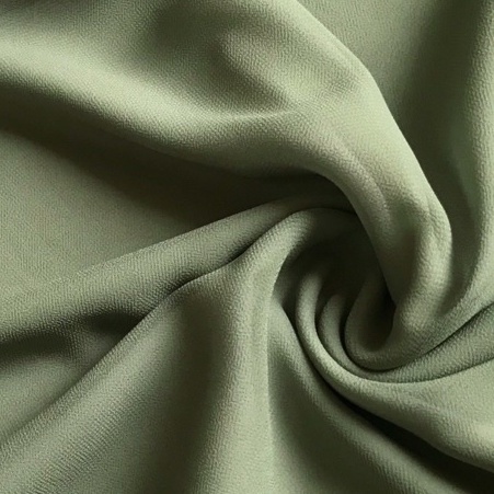 Voan Chiffon Màu Vỏ Đậu Mềm Rũ - Co Giãn Nhẹ - May Áo Dài, Đầm, Áo Kiểu, Làm Lót - Khổ 1m55.