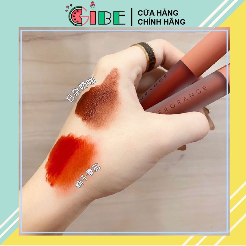 Son Herorange vỏ nhung nội địa Trung sang trọng màu hot | Thế Giới Skin Care