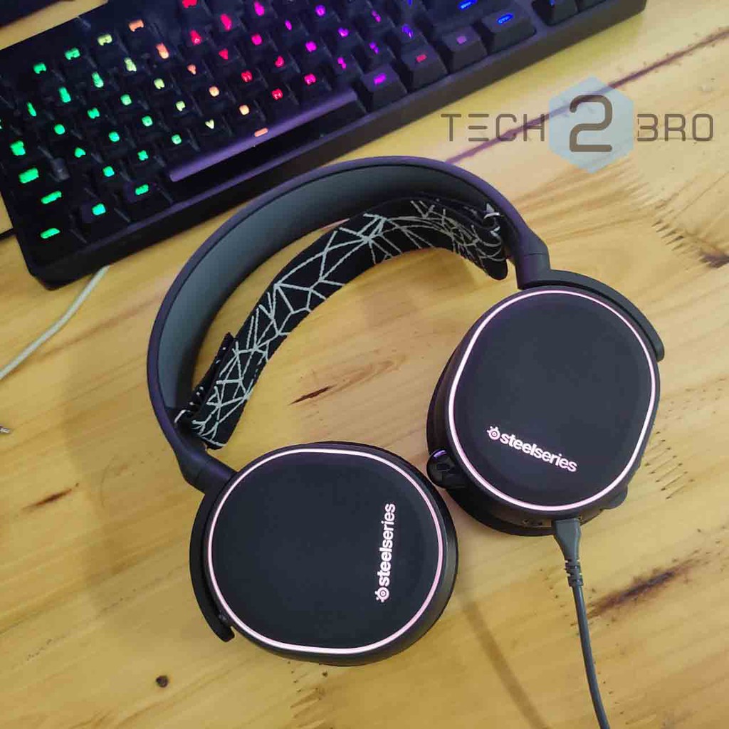 Tai nghe game thủ chính hãng Steelseries Arctis 5 - Tai nghe gaming kèm đèn led RGB 16,8 triệu màu có âm thanh 7.1