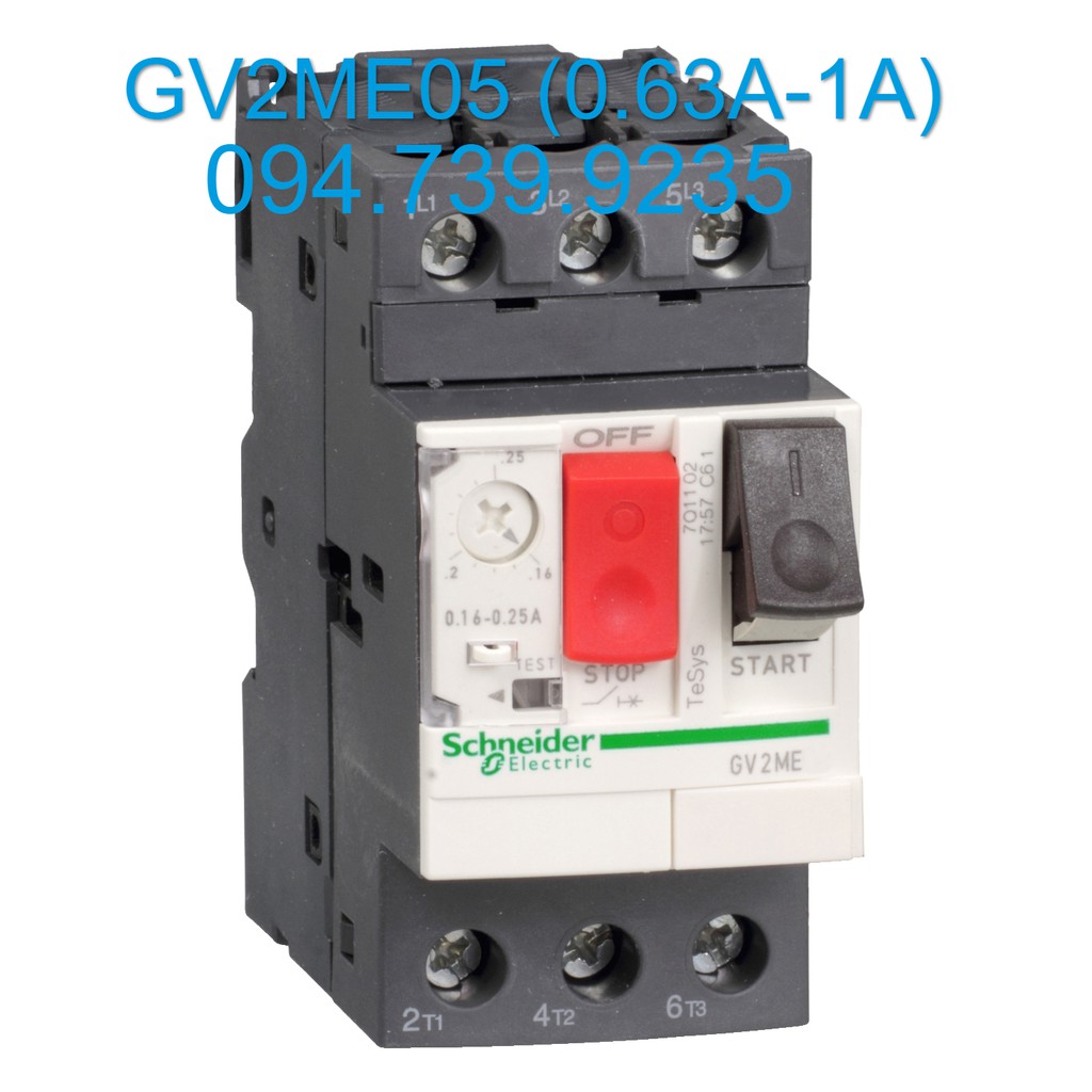 Aptomat Bảo Vệ Đông Cơ Schneider - GV2ME05