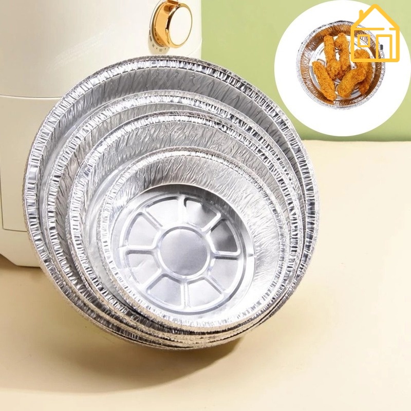 Khay giấy nhôm đựng thức ăn chịu nhiệt cao chống dính dùng một lần