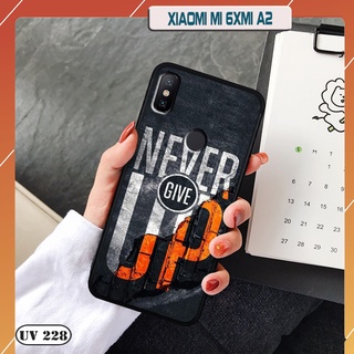 Ốp lưng nhám in hình 3d xiaomi mi 6x / mi a2