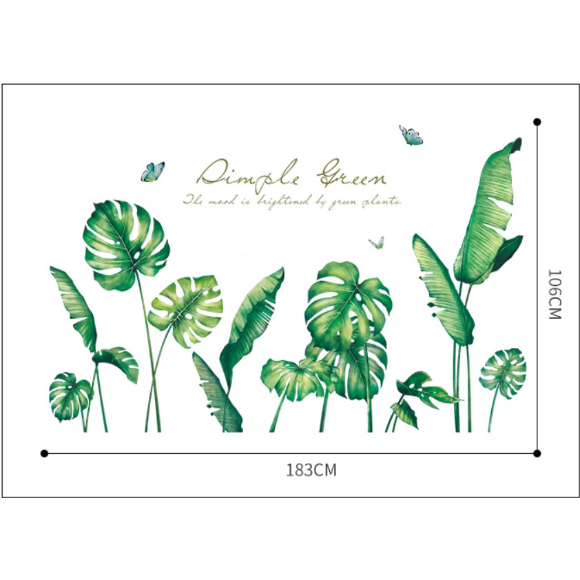 Decal trang trí tường mẫu mới