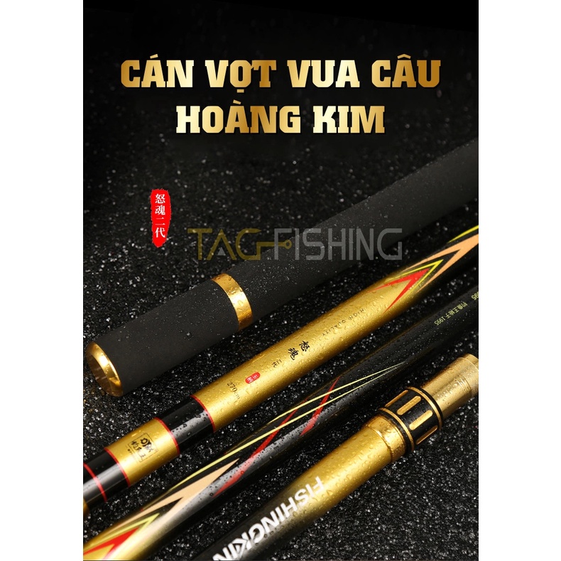 Cán Vợt Vua Câu Hoàng Kim