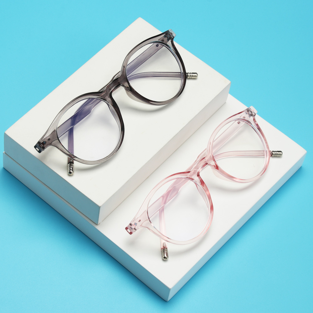 Mắt kính giả cận gọng tròn phong cách thời trang