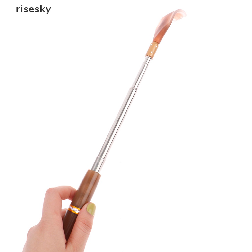 Cây Gãi Lưng &amp; Massage Lưng Cầm Tay Kéo Dài Được Có Hạt Nam Châm ♨Trên đó