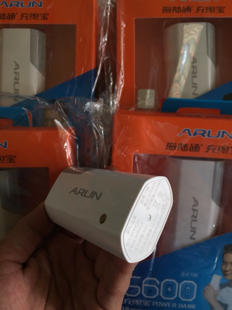 Sạc dự phòng arun 5600 mAh