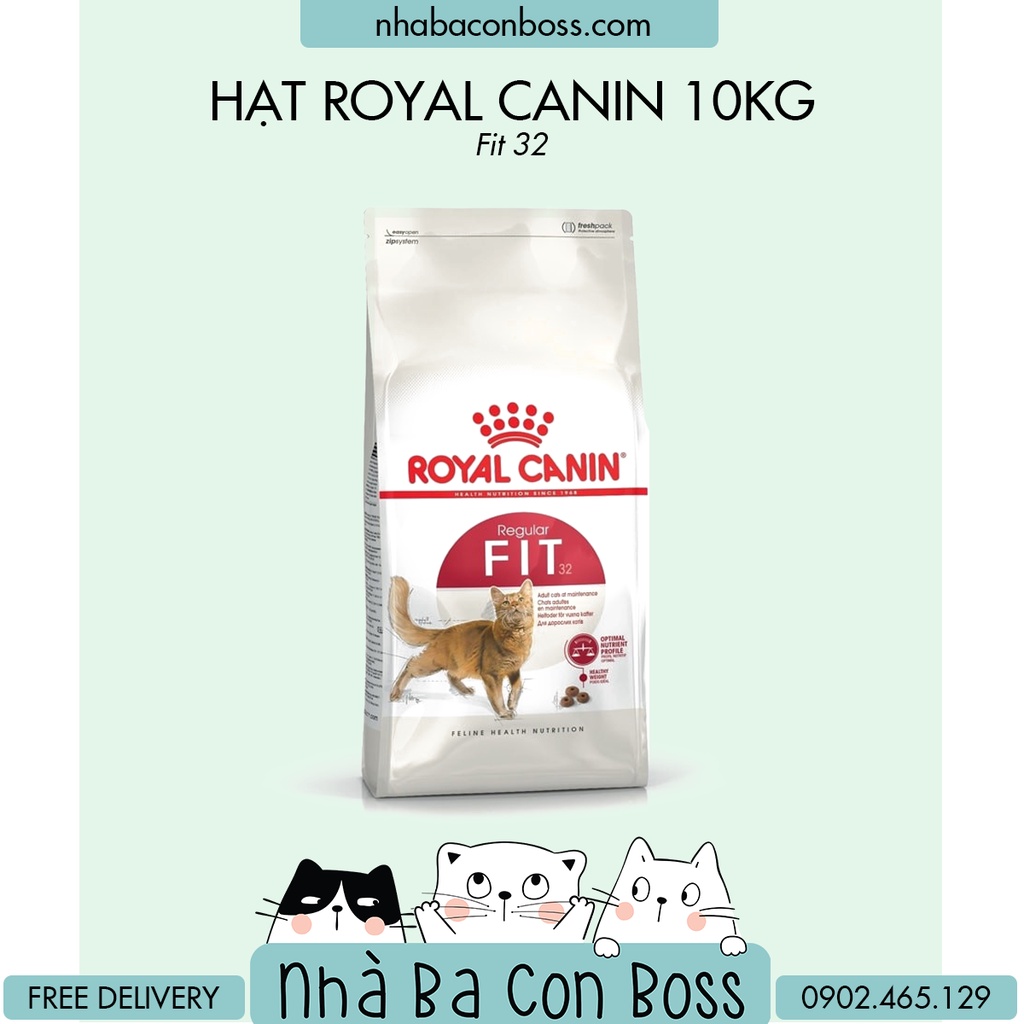 Hạt khô cho mèo Royal Canin Fit 32 Bao 10kg