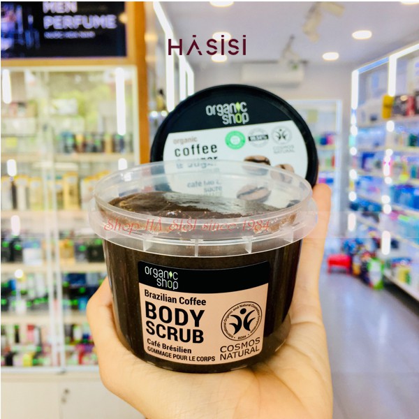 TẨY TẾ BÀO CHẾT TOÀN THÂN ORGANIC - Coffee & Sugar Body Scrub 250ml ( Cà Phê & Đường ) | BigBuy360 - bigbuy360.vn