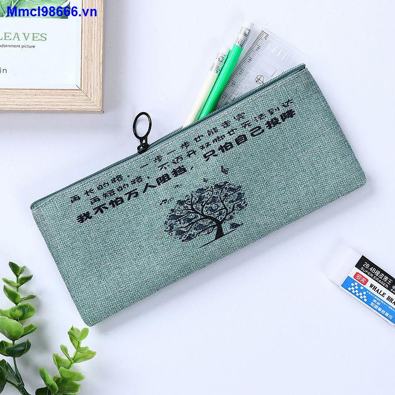 Pencil case male and female students pencil case elementary school junior high school simple cute stationery bag pencil case large capacity