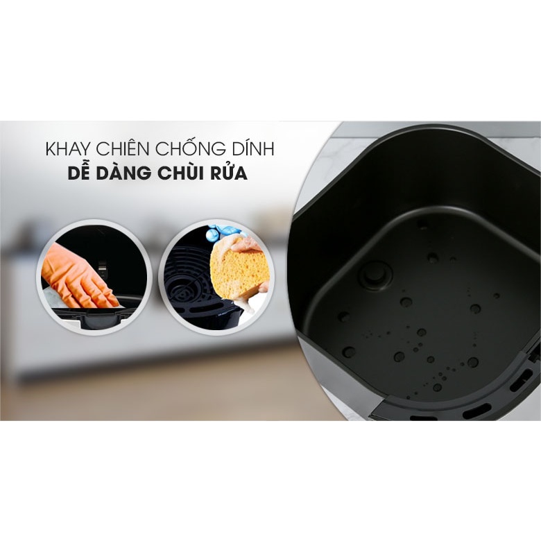 Nồi chiên không dầu 5 lít Hafele AF-T5A / 535.43.712 2000W - Hàng chính hãng